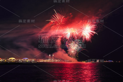 海军码头烟花