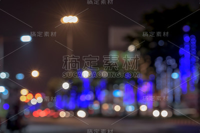 散焦散景灯