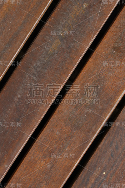 甲板上木