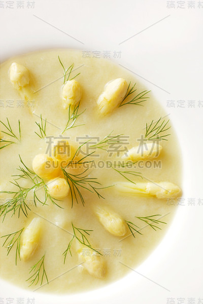 Aspragus奶油汤