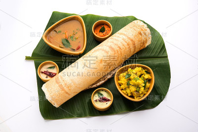 Masala dosa，南印度食物