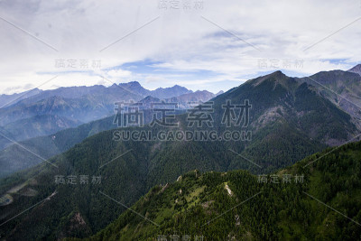东西伯利亚的山脉。