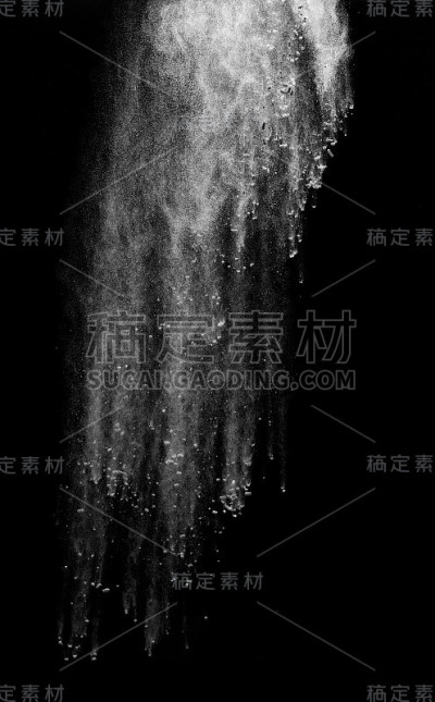 粉尘粉面粉背景爆炸