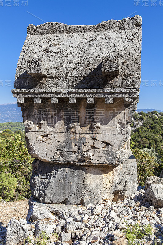 Pinara,石棺