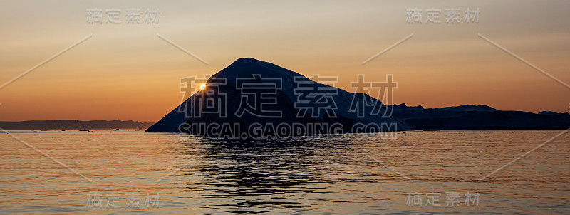 迪斯科湾，格陵兰岛的伊卢利萨特
