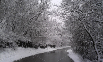 下雪的冬天