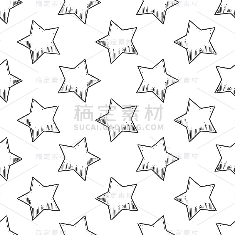 Star. Vector concept in doodle and sketch style. H