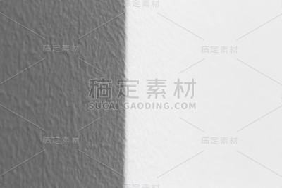房间里的白墙作为背景