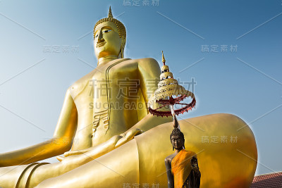 泰国邦察寺的佛像