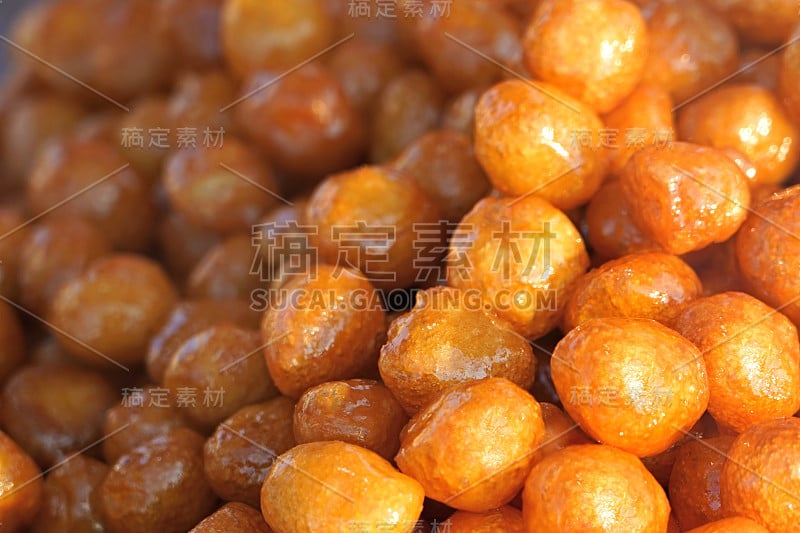 传统土耳其Lokma Sweet