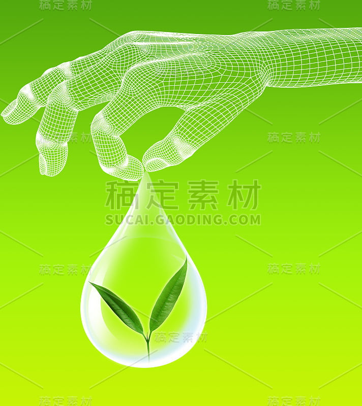 Eco与3d手渲染线框