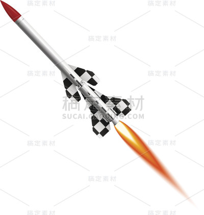 两级火箭飞行