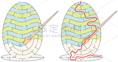 简易复活节彩蛋迷宫