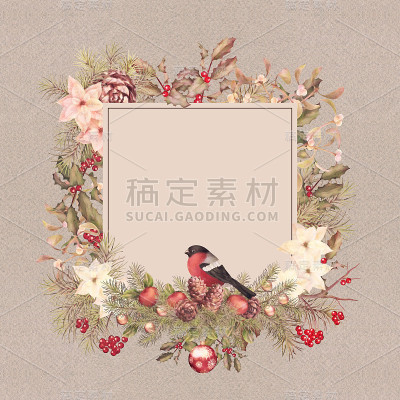 圣诞节的框架