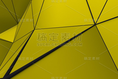 彩色的低聚置换表面与黑暗的连接线
