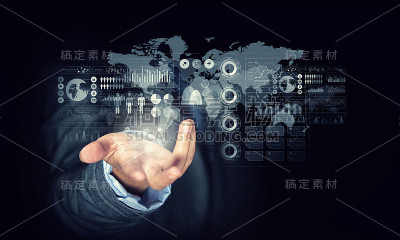 现代商业技术。多媒体的使用