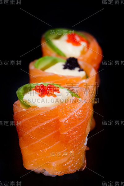 三文鱼玫瑰寿司