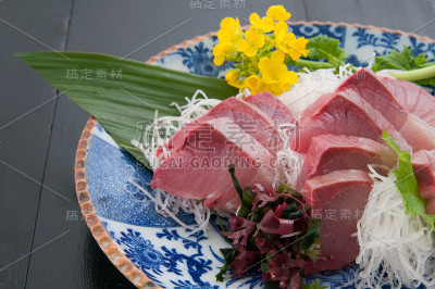 日本料理，黄尾鱼刺身