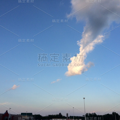 蓝天白云