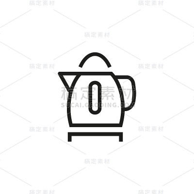 电热水壶的图标