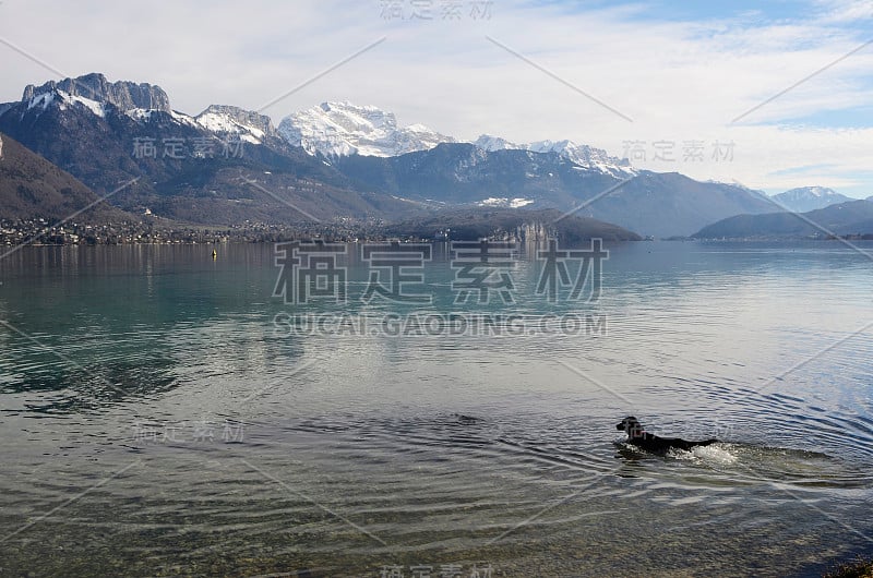 法国安纳西湖景观