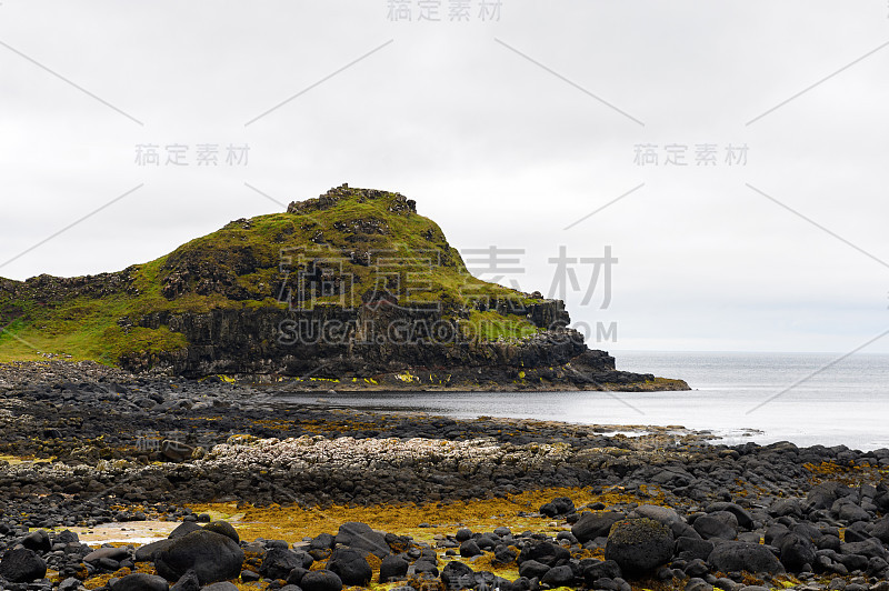 壮观的巨人堤道和堤道海岸，古火山爆发的结果，联合国教科文组织世界遗产