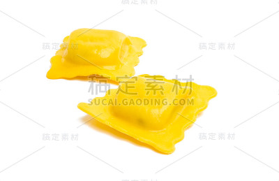 意式馄饨孤立