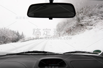 在冬天开车