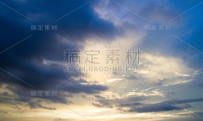 云,太阳