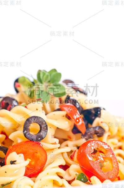 大蒜油膏的极端特写