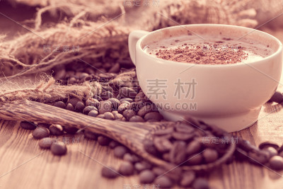 新鲜的咖啡