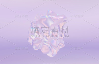 抽象几何形式水晶背景，彩虹纹理，在上雕琢的宝石。