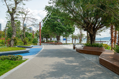 中国深圳的柏油路