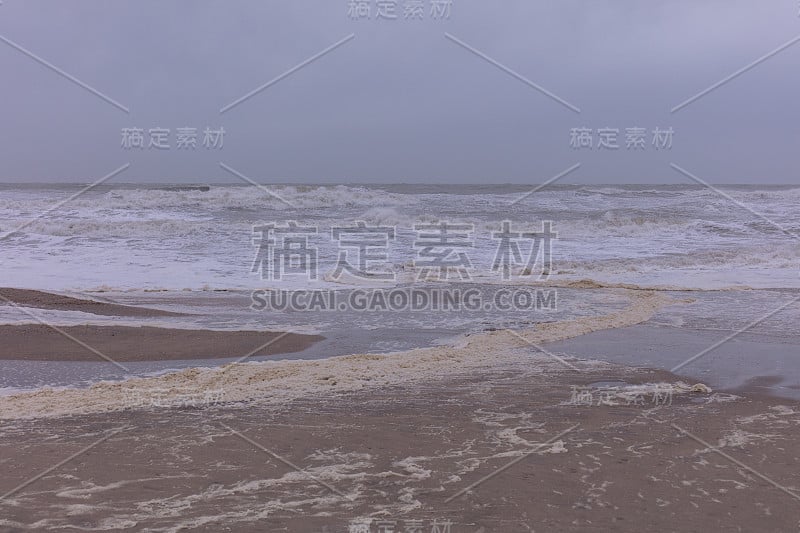 荷兰海牙的海岸