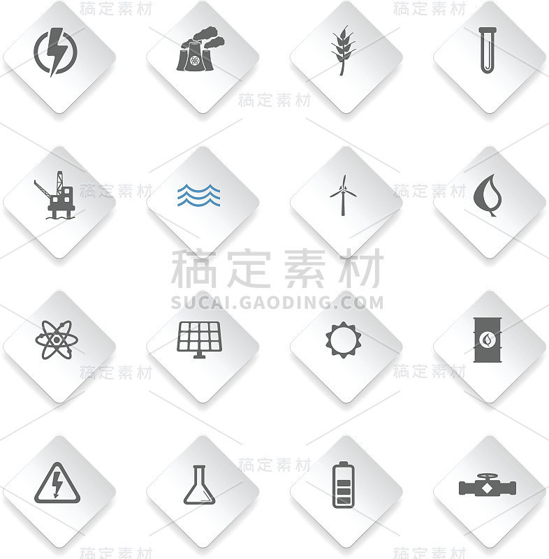 发电简单的图标
