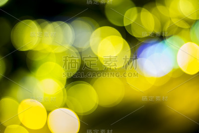 散景灯。