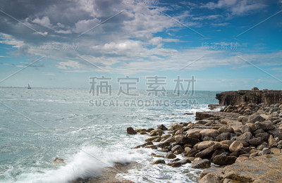 波特兰市的海浪
