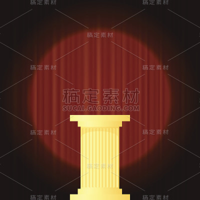 希腊黄大理石柱