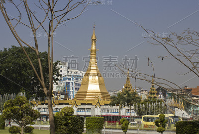 仰光市中心
