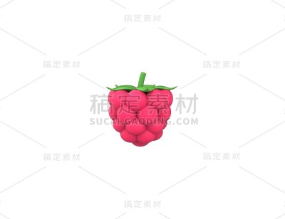 树莓3D渲染模型