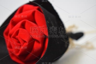 装饰的红玫瑰