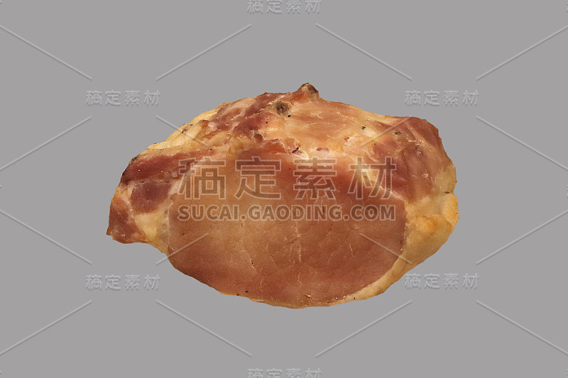 冷熏猪肉。