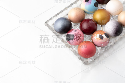 彩色现代巧克力松露大理石