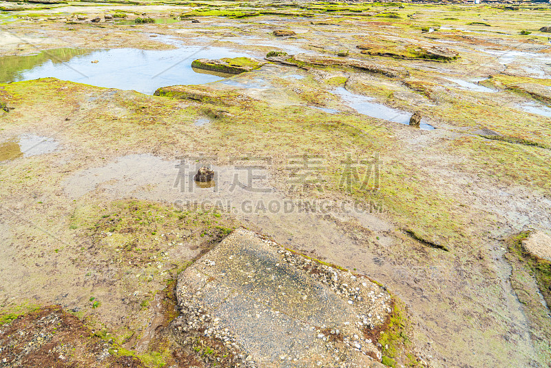 中国广西北海涠洲岛的火山岩