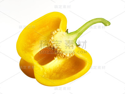 鲜黄色的辣椒