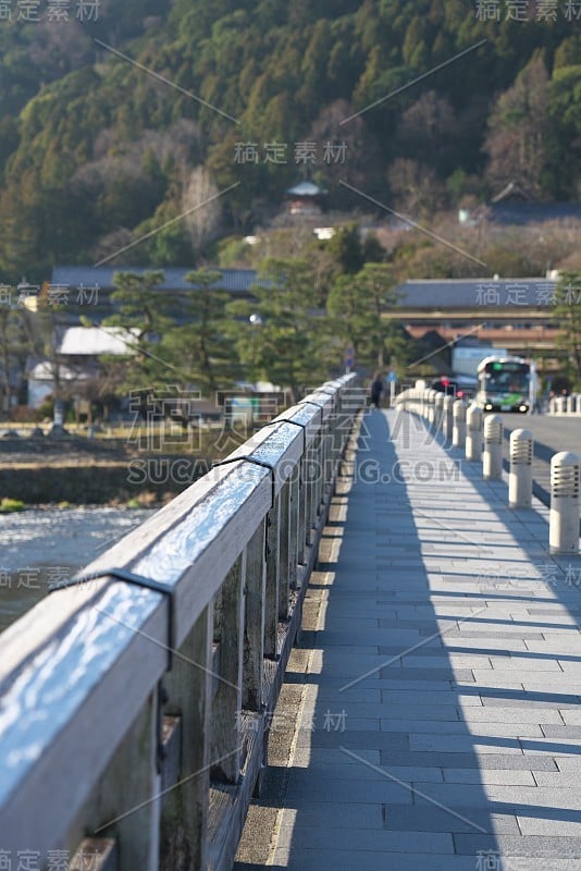 京都岚山渡月桥