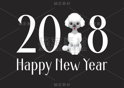 灰色的小狮子狗