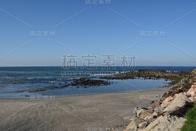 在美丽的Barra Velha海滩，阳光、沙滩和大海