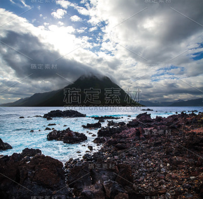 盖兰格峡湾的自然景观