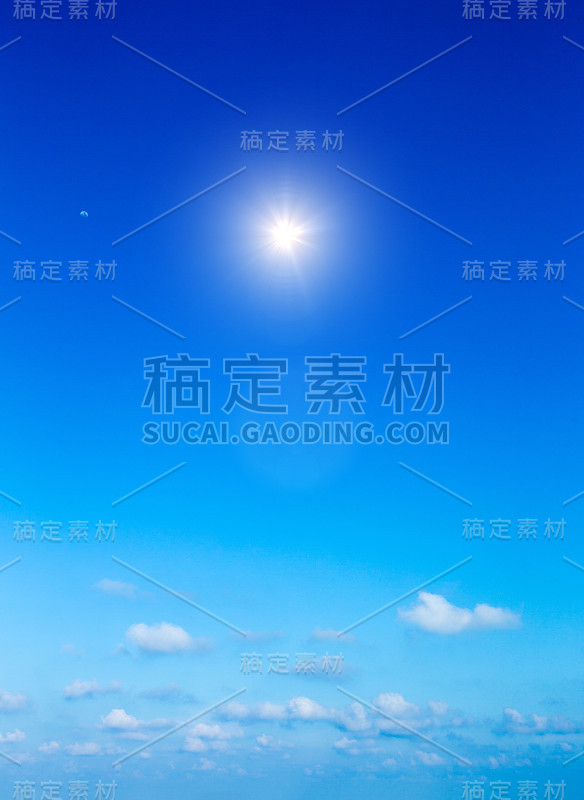 蓝天白云